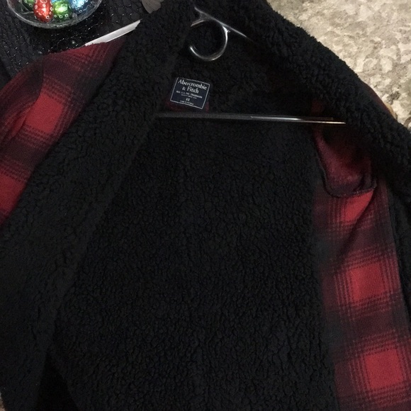 A&F Sherpa lined cardigan - Picture 4 of 5